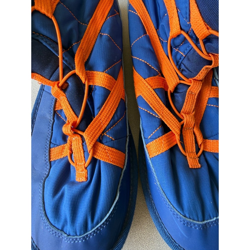 Pakems Men's Extreme Winter Boots Size 12 Orange/Royal Blue